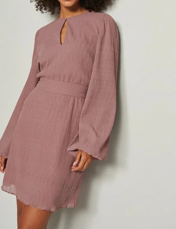 Rochie scurta NA-KD, roz