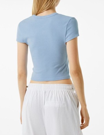 Tricou Bershka, albastru