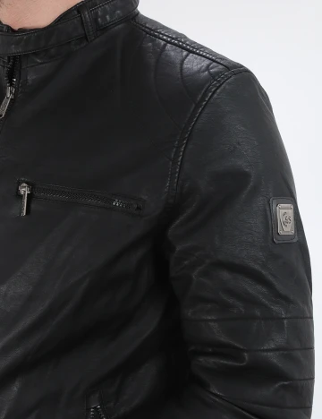 Geaca Cotton&Silk, negru