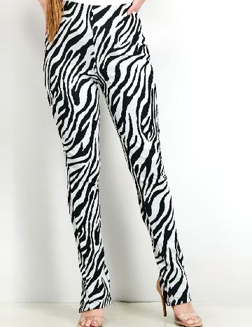 Pantaloni Reserved, negru/gri