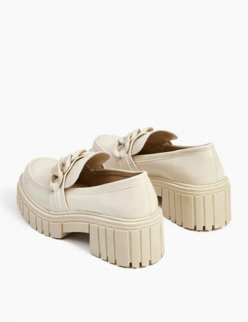 Mocasini CROPP, crem