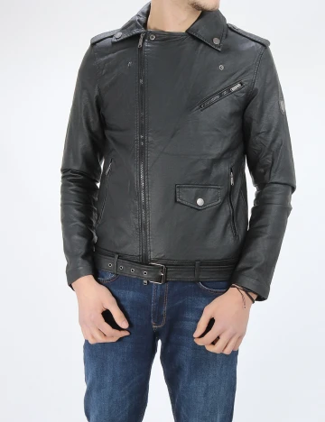 Geaca Cotton&Silk, negru