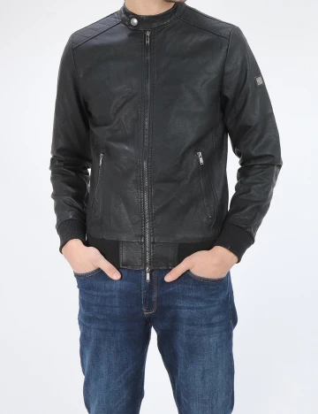 Geaca Cotton&Silk, negru