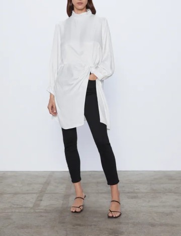 Bluza Zara, alb