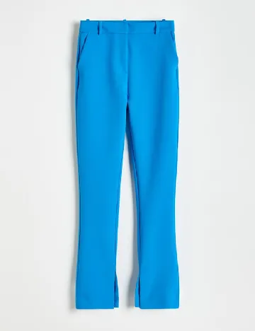 Pantaloni Reserved, albastru Albastru