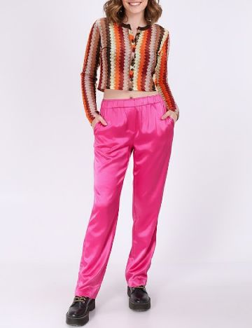 Pantaloni Reserved, roz, M