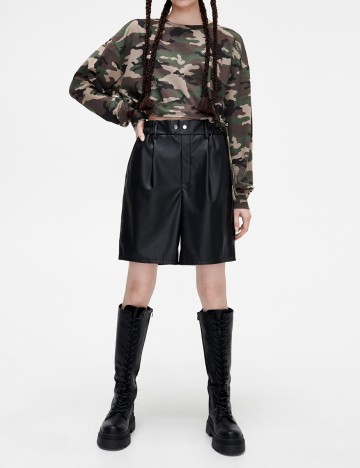 Bluza CROPP, army, L