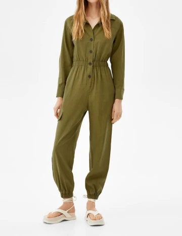 Salopeta Bershka, verde