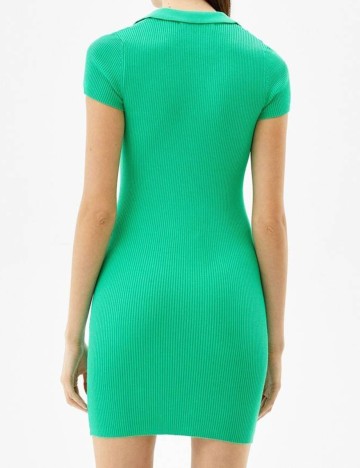 Rochie scurta Bershka, verde