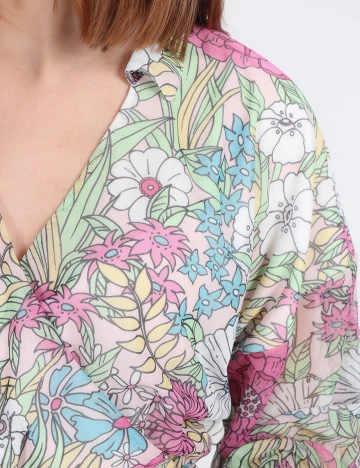Rochie scurta Reserved, floral