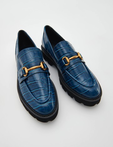 Mocasini Reserved, albastru