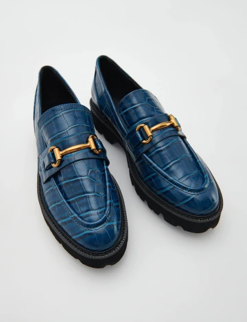 Mocasini Reserved, albastru