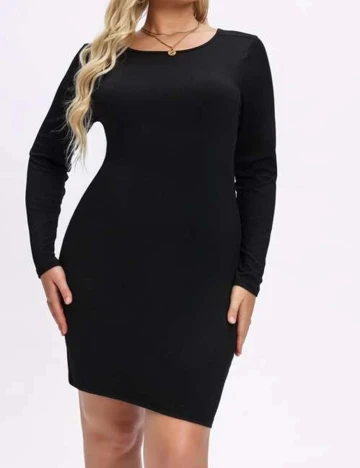 Rochie scurta SHEIN CURVE, negru Negru