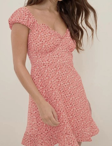 Rochie scurta NA-KD, floral