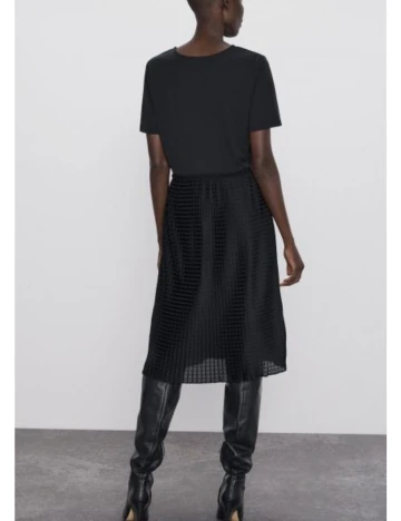 Rochie medie Zara, negru Negru