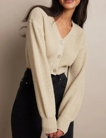 Cardigan NA-KD, bej