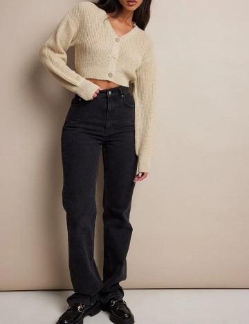 Cardigan NA-KD, bej