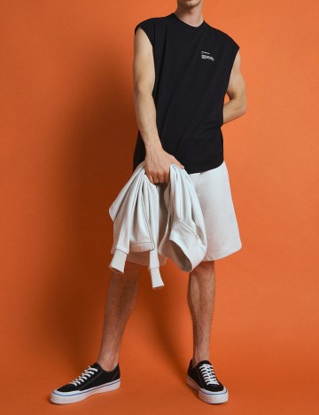 Maiou Reserved, negru, L