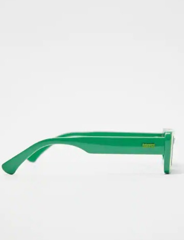 Ochelari de soare Bershka, verde