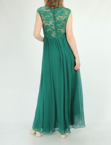 Rochie lunga Ever-Pretty, verde