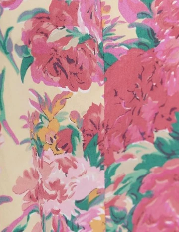 Fusta Zara, floral Floral print