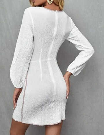 Rochie scurta SHEIN, alb
