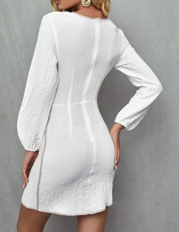 Rochie scurta SHEIN, alb