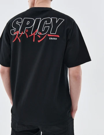 Tricou CROPP, negru