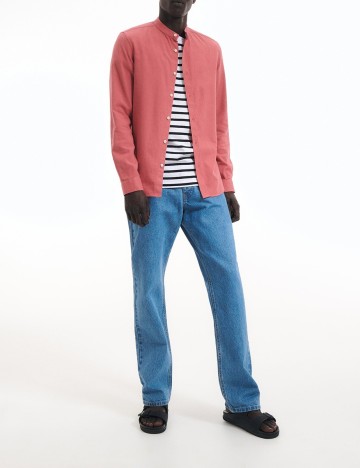 Camasa Reserved, roz pudra, XS
