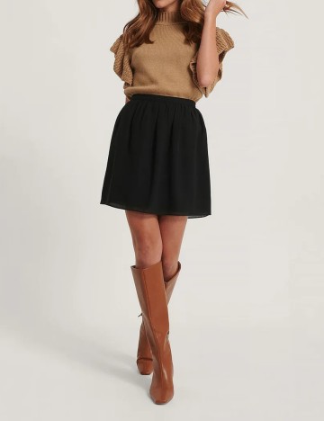 Fusta NA-KD, negru