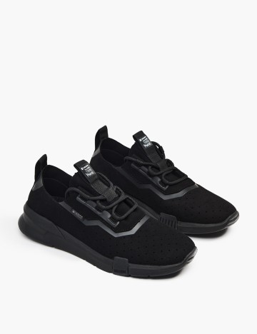 Adidasi CROPP, negru, 43