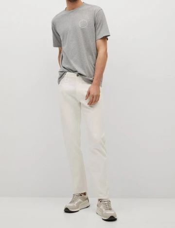 Tricou Mango, gri
