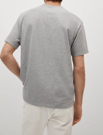Tricou Mango, gri
