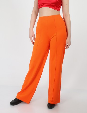 Pantaloni Only, portocaliu, S/32
