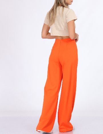 Pantaloni Only, portocaliu