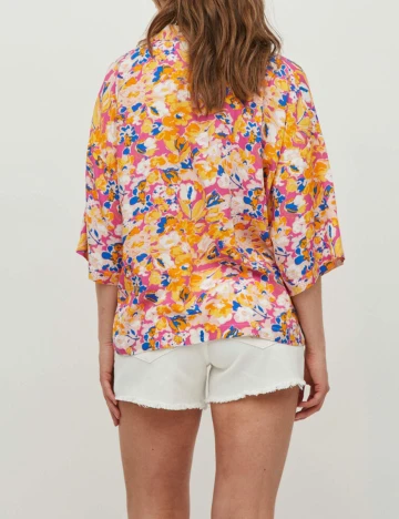 Camasa Vila, floral Floral print