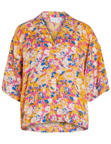 Camasa Vila, floral Floral print