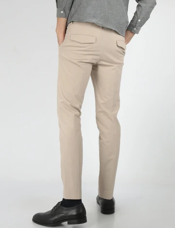 Pantaloni Jack&Jones, bej Crem