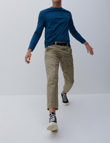 Pantaloni Reserved, bej