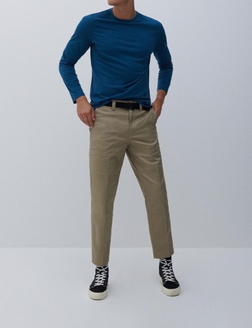 Pantaloni Reserved, bej
