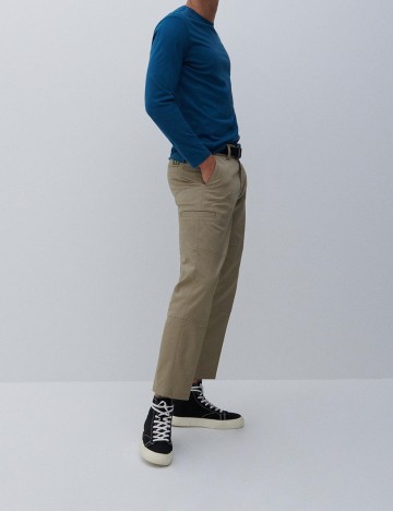 Pantaloni Reserved, bej