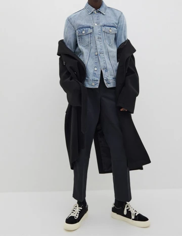 Pantaloni Reserved, bleumarin