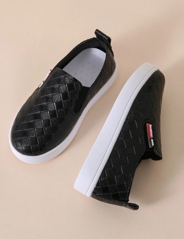 Espadrile Shein Kids, negru