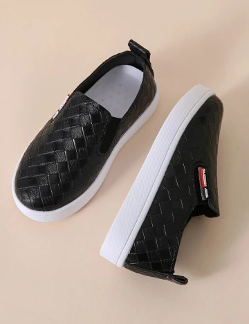 Espadrile Shein Kids, negru