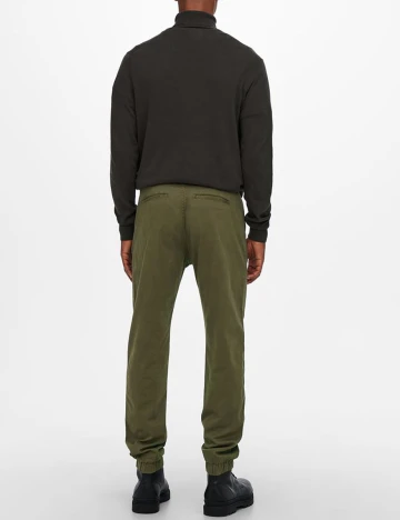 Pantaloni Only, verde Verde