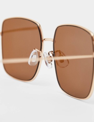 Ochelari de soare Bershka, auriu
