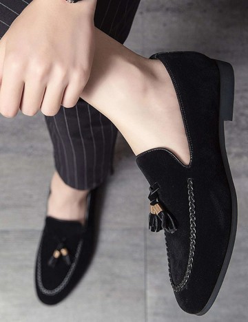 
						Mocasini SHEIN, negru, 45
