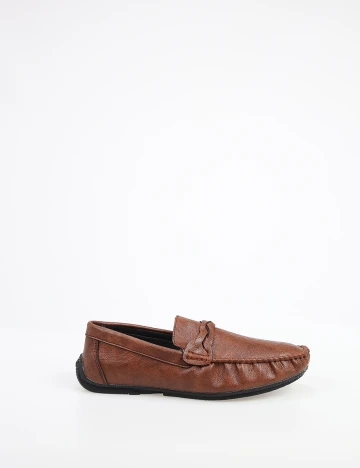Mocasini SHEIN, maro