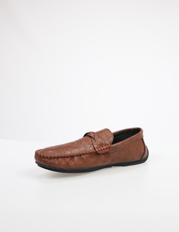 Mocasini SHEIN, maro