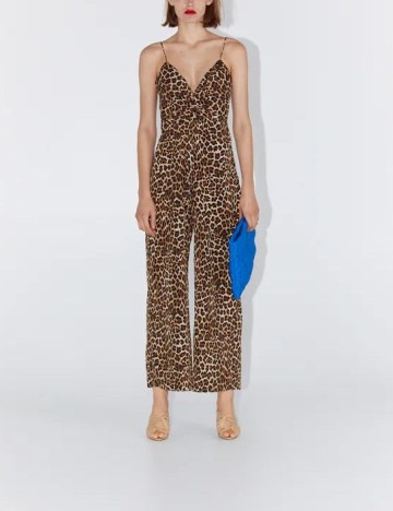 Salopeta Zara, animal print